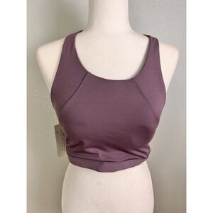 All in Motion Women's Large Light Support Cross Back Sports Bra Light Purple NWT